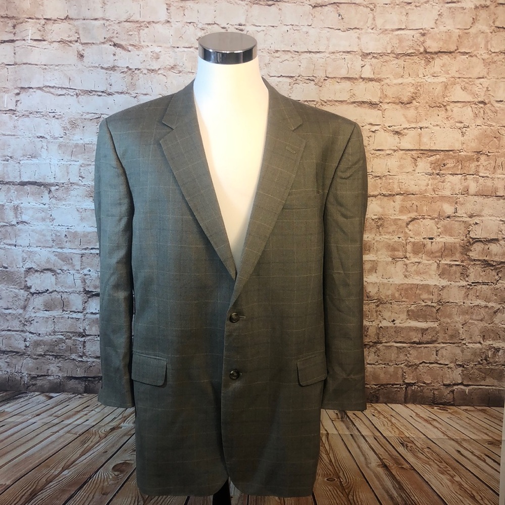 Jos A.  Bank Silk/Wool Blazer 48L